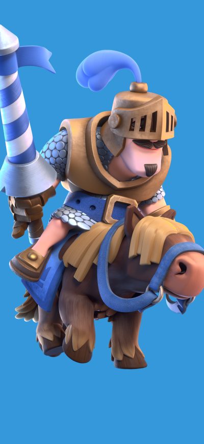Fond d'écran iPhone Clash Royale Blue Prince 3