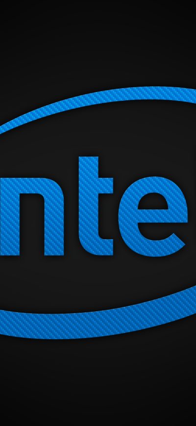 Fond d'écran iPhone Intel Brand Logo
