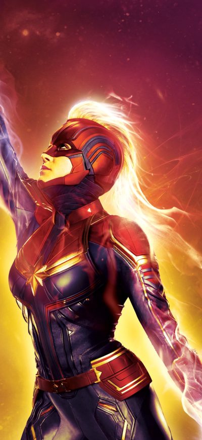 Fond d'écran iPhone Captain Marvel Movie Poster