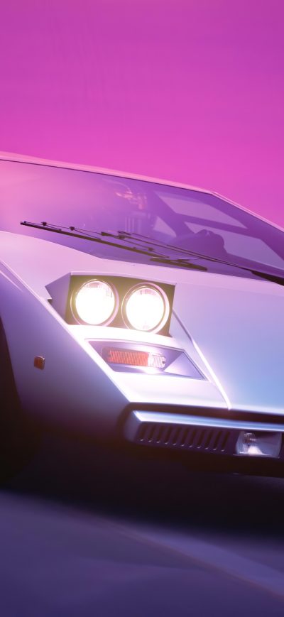 Fond d'écran iPhone Outrun Car 4k