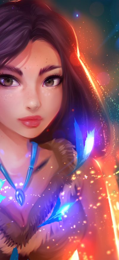 Fond d'écran iPhone Fantasy Girl Colors