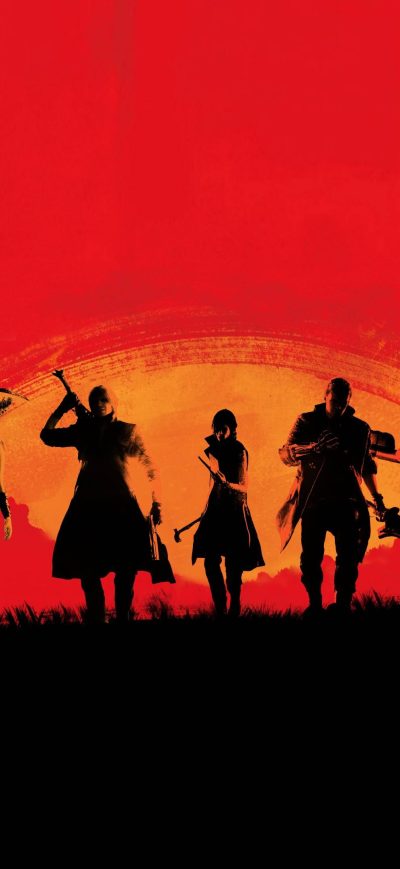 Fond d'écran iPhone Devil May Cry 5 Red Dead Redemption Theme