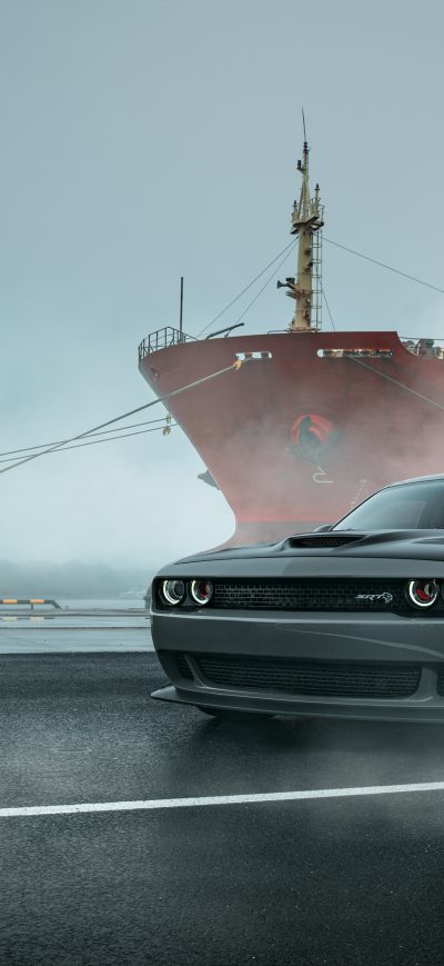 Fond d'écran iPhone Dodge Challenger 4k New