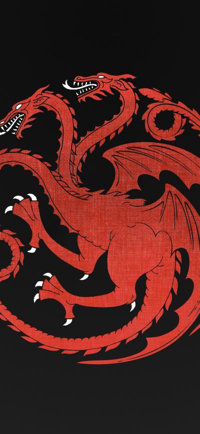 Fond d'écran iPhone House Targaryen Dragon Game Of Thrones Dragon Minimalism