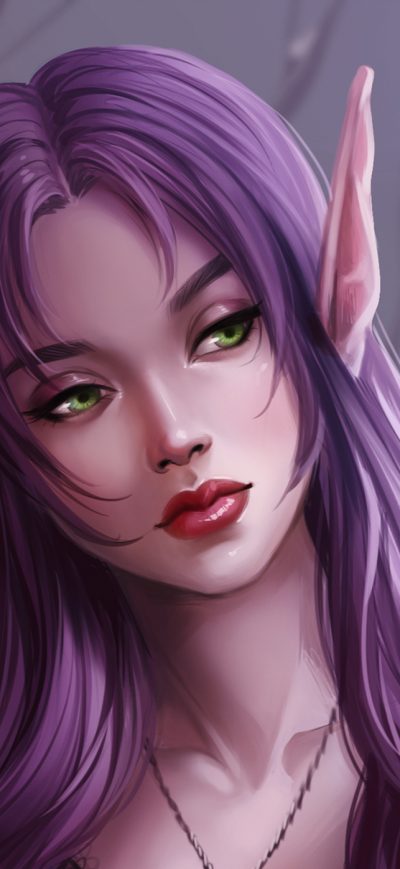 Fond d'écran iPhone Lydia Elf Girl