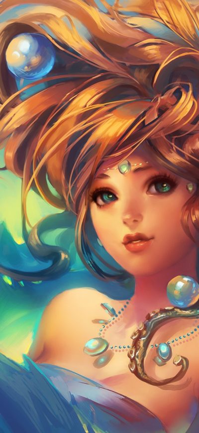 Fond d'écran Game Girl sur iPhone