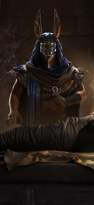 Fond d'écran iPhone Mummy Key Art Assassins Creed Origins