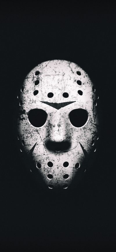 Fond d'écran iPhone Friday The 13th Monochrome 4k