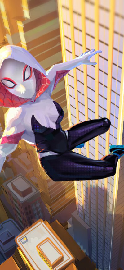 Fond d'écran iPhone Gwen Stacy4k Girl