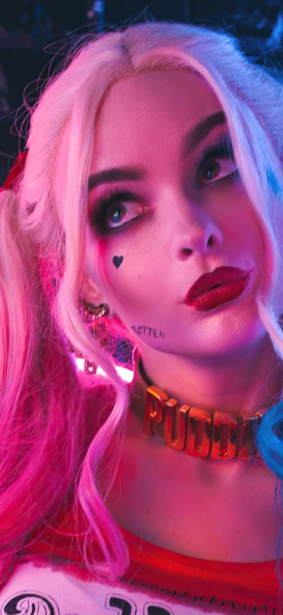 Fond d'écran iPhone Harley Quinn Suicide Squad Monster