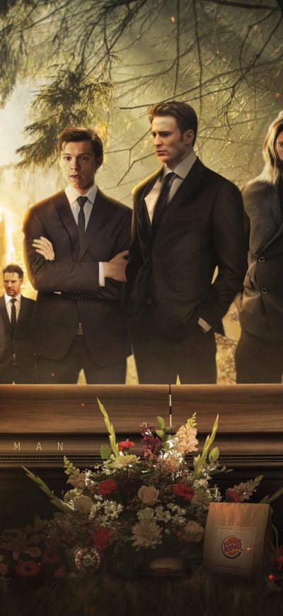 Fond d'écran iPhone Tony Stark Funeral