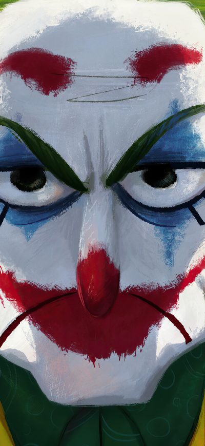 Fond d'écran iPhone Joker Funny Sketch Art