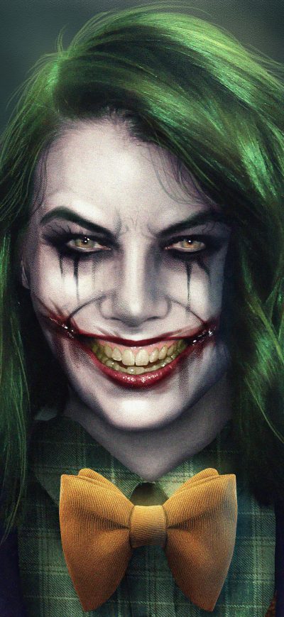 Fond d'écran iPhone Lauren Cohan Joker Concept Art 5k