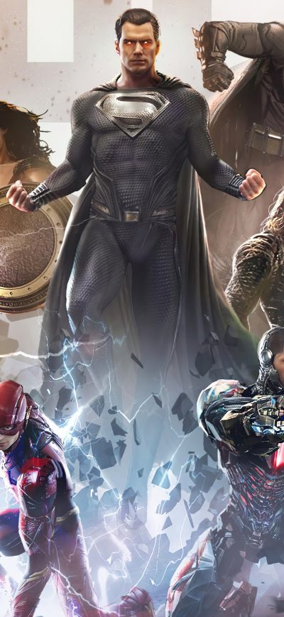Fond d'écran iPhone Justice League Unite Again 5k