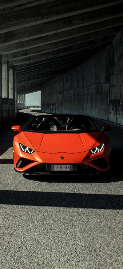 Fond d'écran iPhone 2021 Lamborghini Huracan EvoSpyder 4k