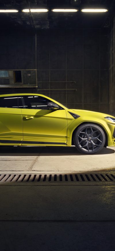 Fond d'écran iPhone Novitec Lamborghini Urus Esteso 2019 Side View