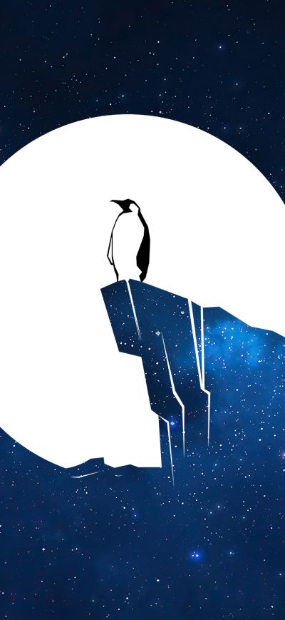 Fond d'écran iPhone Penguin Linux 4k