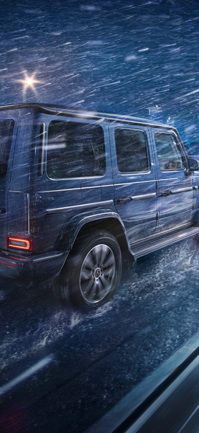 Fond d'écran Mercedes New G Wagon 2019 sur iPhone