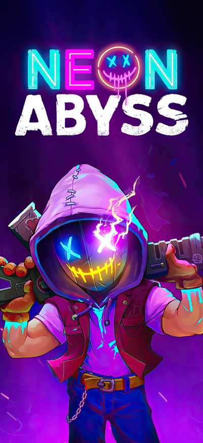Fond d'écran iPhone Neon Abyss 2020