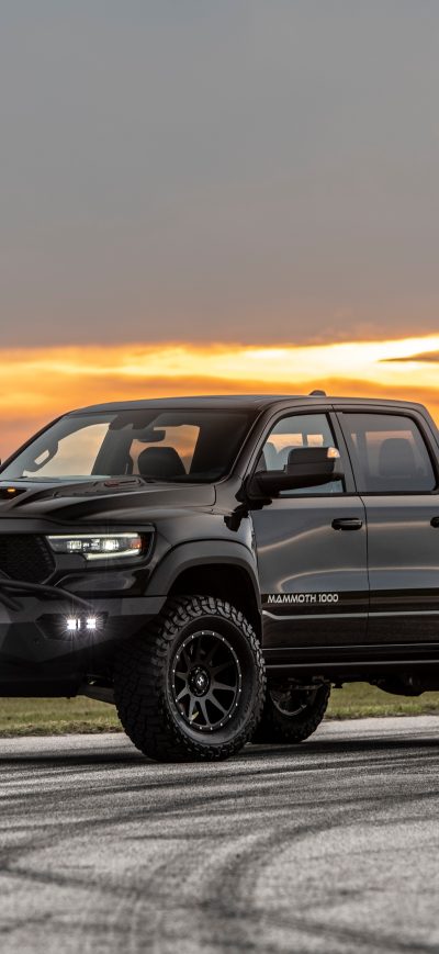 Fond d'écran iPhone 2021 Hennessey Mammoth 1000 TRX