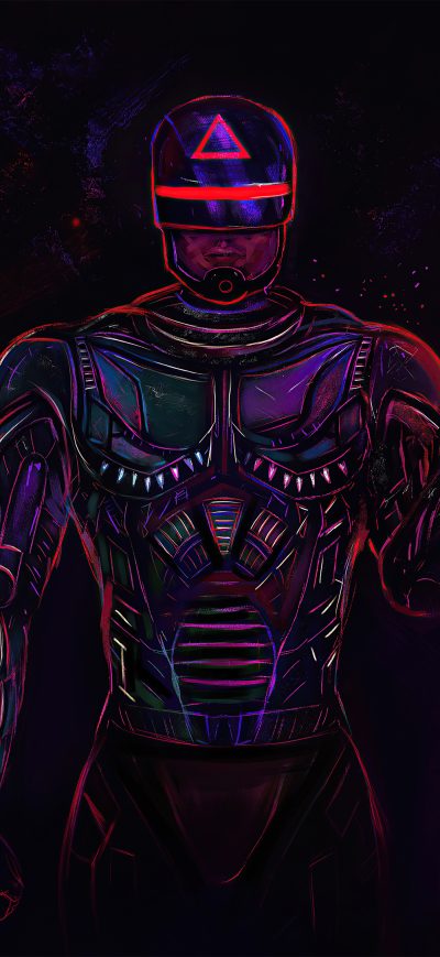 Fond d'écran iPhone Robocop 2020 4k