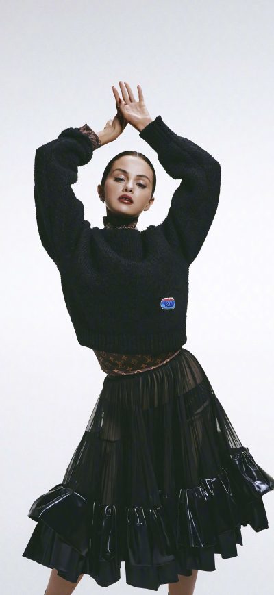 Fond d'écran iPhone Selena Gomez CR Fashion Book Photoshoot 5k