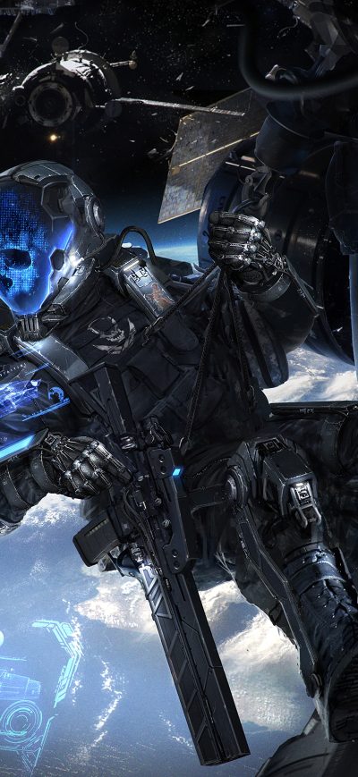 Fond d'écran iPhone Frontier Buccaneers Scifi Skull Soldiers
