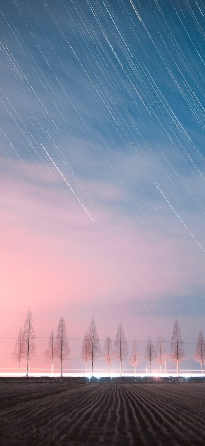 Fond d'écran iPhone The Night Sky 4k