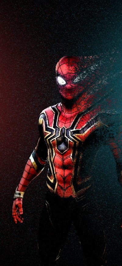 Fond d'écran iPhone Spider Man Turns Into Dust