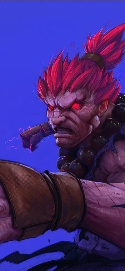 Fond d'écran iPhone Akuma Street Fighter 4k