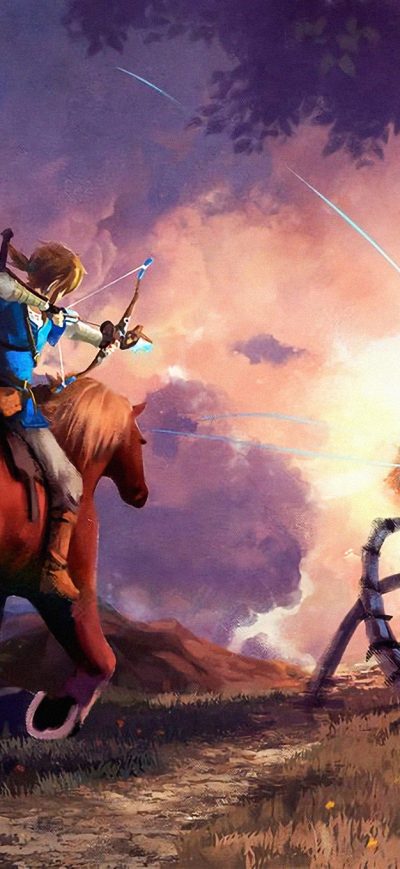 Fond d'écran iPhone Legend Of Zelda Breath Of The Wild