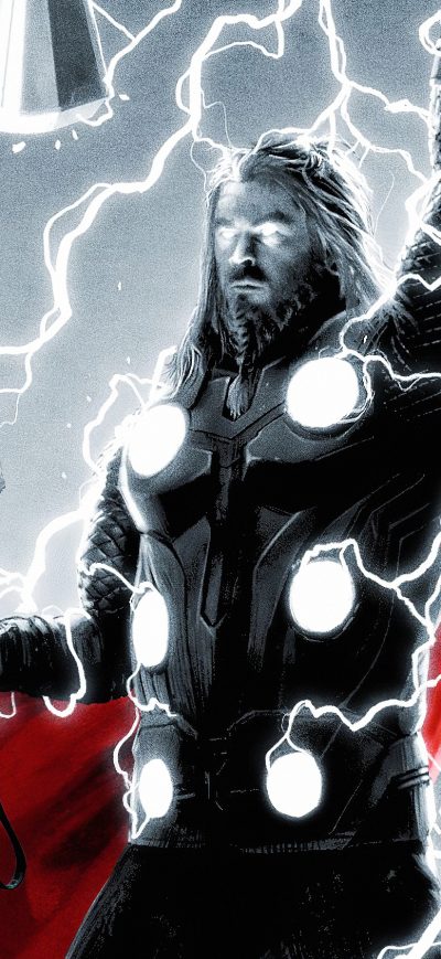 Fond d'écran iPhone Thor Thunderart