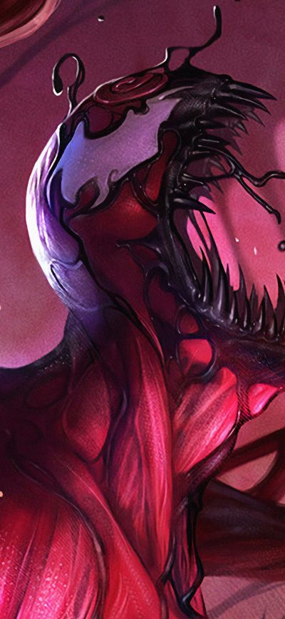 Fond d'écran iPhone Venom And Carnage To The Death 4k