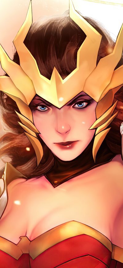 Fond d'écran iPhone Wonder Woman Warrior 2020