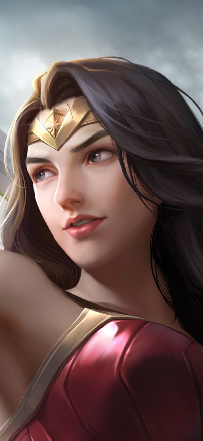 Fond d'écran iPhone 4kwonder Woman 2020