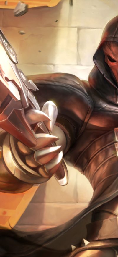 Fond d'écran iPhone Reaper Overwatch Artwork