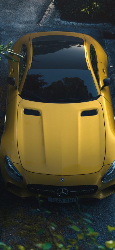Fond d'écran iPhone Mercedes Benz Amg Gt 4k 2018
