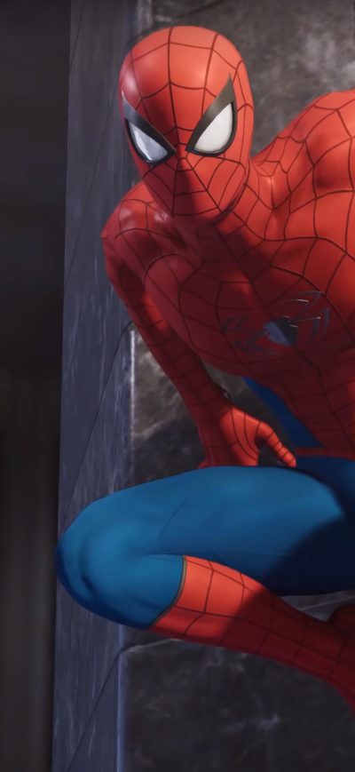 Fond d'écran iPhone Marvel Spiderman Classic Suit Ps4