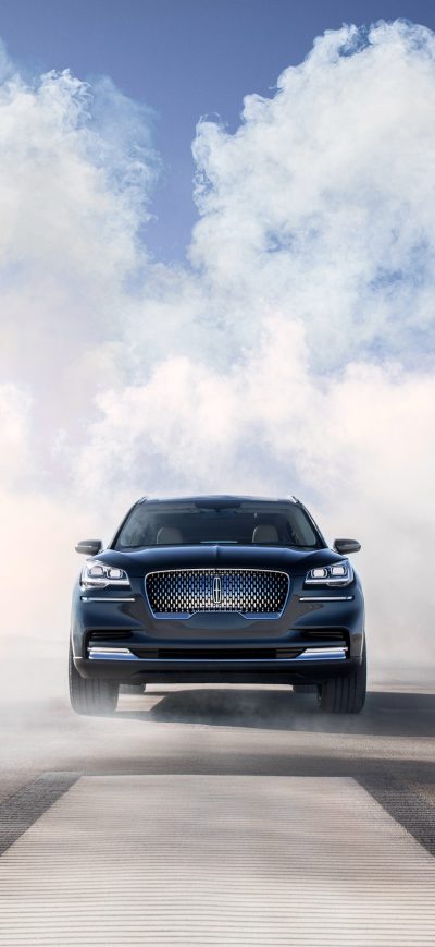 Fond d'écran Lincoln Aviator 2018 sur iPhone