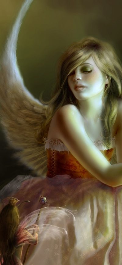 Fond d'écran iPhone Angel Fantasy
