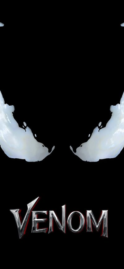 Fond d'écran iPhone Venom Movie Logo 4k