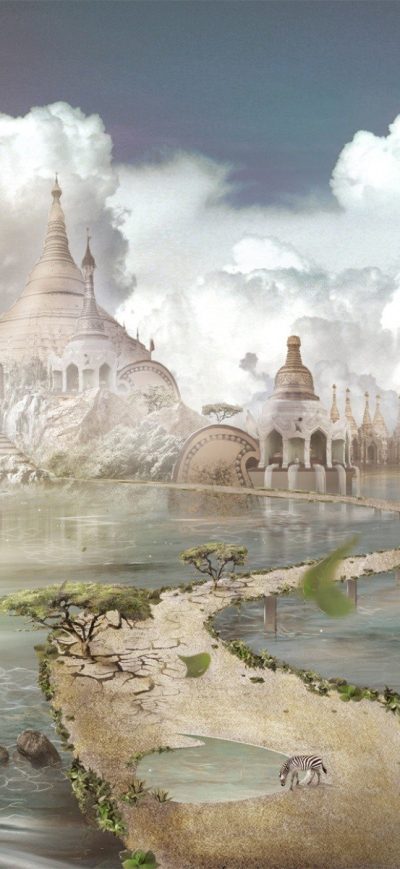 Fond d'écran Edge Of World sur iPhone