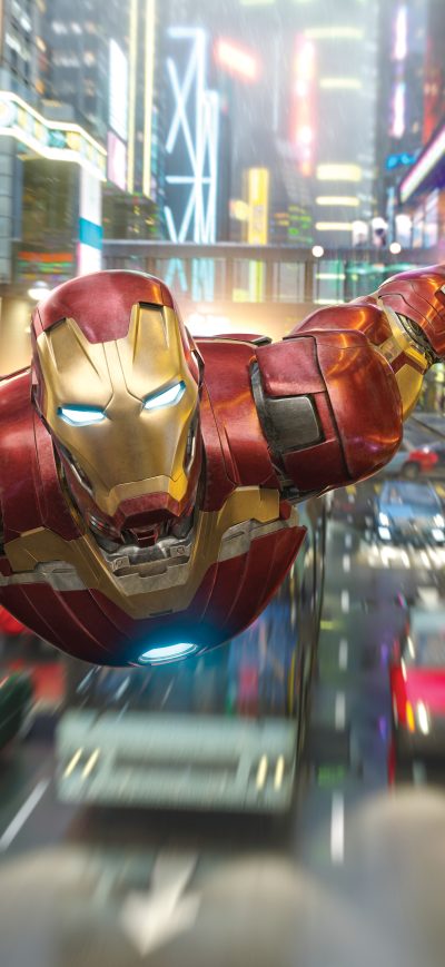 Fond d'écran iPhone Iron Man Disneyland Hong Kong 10k