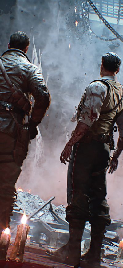 Fond d'écran iPhone Call Of Duty Black Ops 4 Zombies Blood Of The Dead 4k