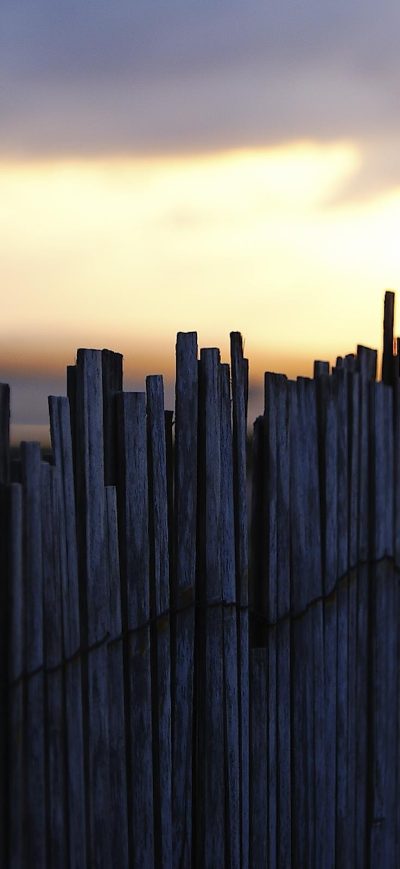 Fond d'écran iPhone Fence Sky Noon