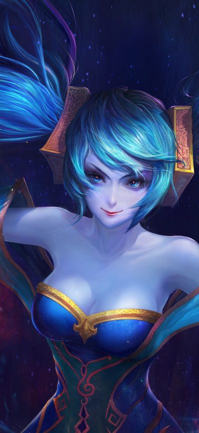 Fond d'écran iPhone Sona League Of Legends 5k