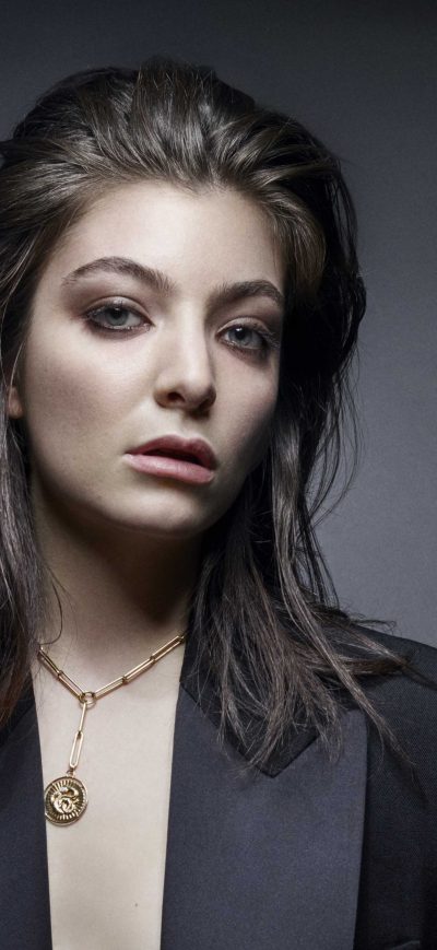Fond d'écran iPhone Lorde Elle Magazine 2017