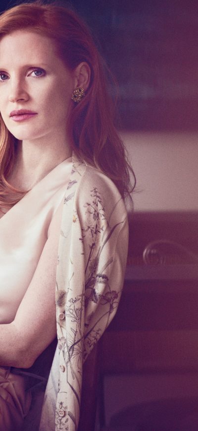 Fond d'écran iPhone Jessica Chastain 4k