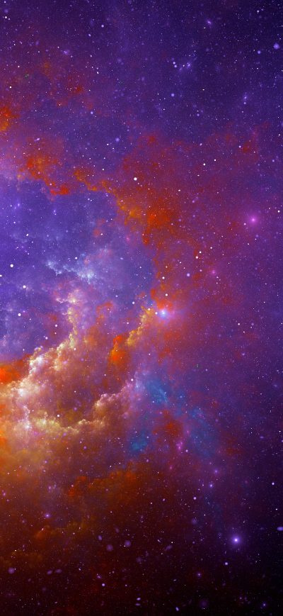 Fond d'écran iPhone Nebula Digital Art 5k