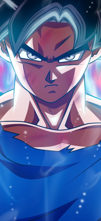 Fond d'écran Ultra Instinct Goku 4k sur iPhone